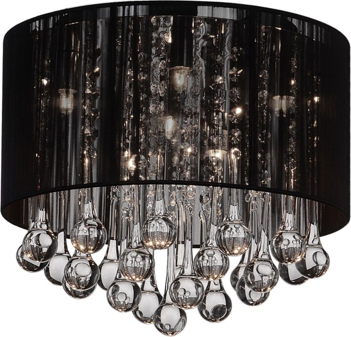CWI Lighting Water Drop 6 Light Flush Mount