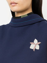 Thumbnail for your product : Marni floral enamelled brooch