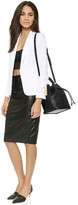 Thumbnail for your product : Sophie Hulme Large Drawstring Bucket Bag