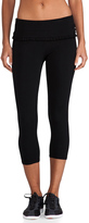 Thumbnail for your product : So Low SOLOW Basics Ruffles Fold Over Crop Pant