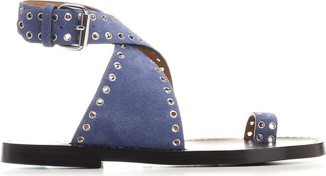 Isabel Marant Women's Blue Sandals | ShopStyle