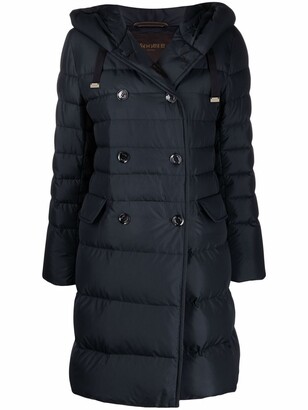 Moorer Double-Breasted Padded Coat