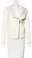 Thumbnail for your product : Helmut Lang Hooded Leather Jacket