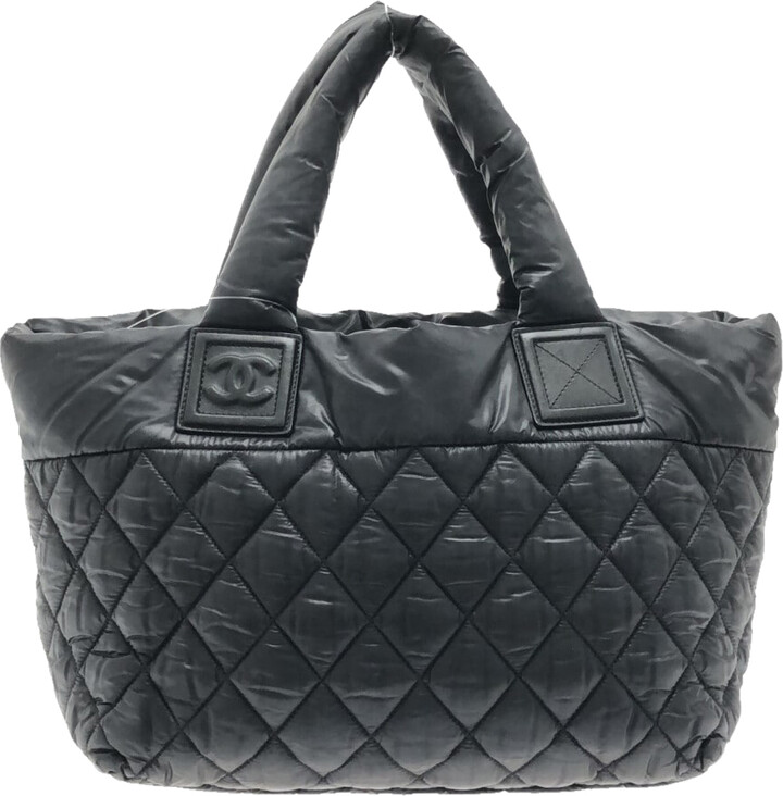 Chanel Cocoon Bag In Black Leather