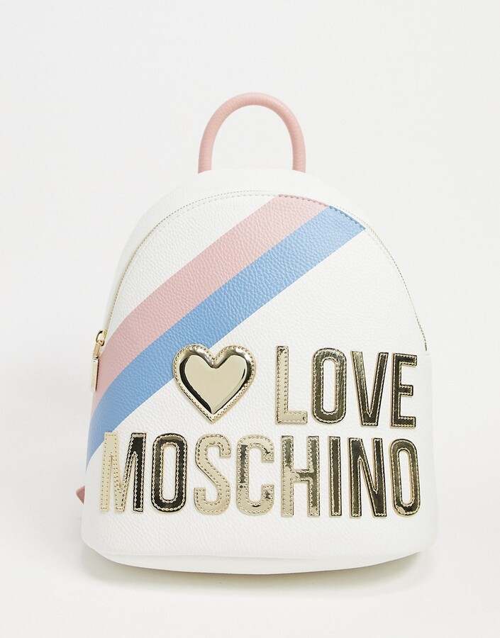 moschino large backpack