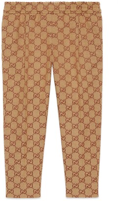 Gucci Children's GG canvas trousers