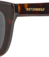 Thumbnail for your product : Viktor & Rolf Tortoiseshell square frame sunglasses