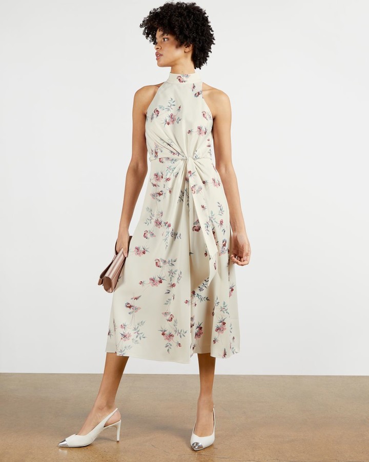 ted baker high neck dress