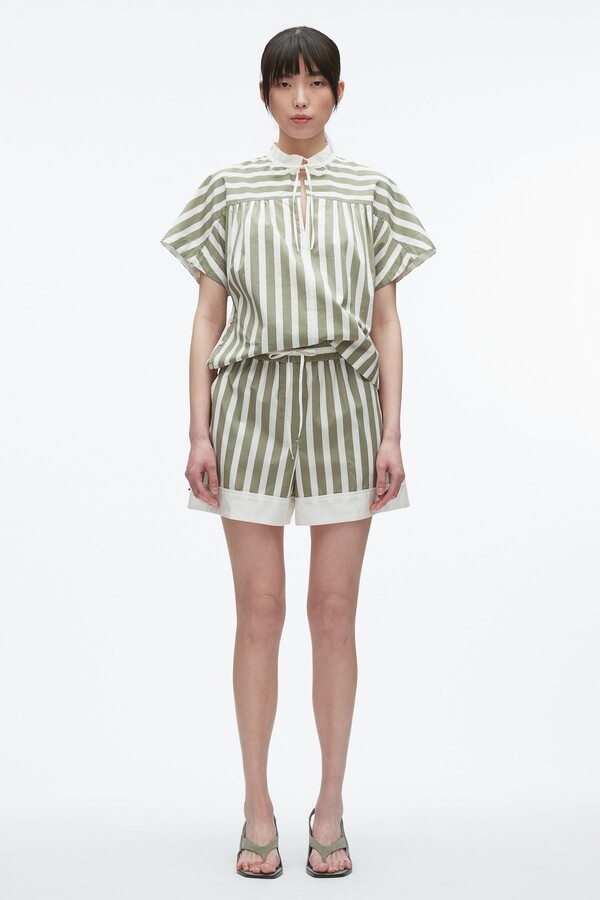 Stripe Boxer Shorts in THYME MULTI