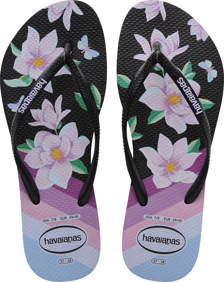 FL01 Details about   Beautiful Garden Women Floral Flowers Flip Flop Sandals Size Various 