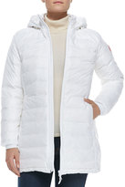 Thumbnail for your product : Canada Goose Camp Hooded Mid-Length Puffer Coat, White