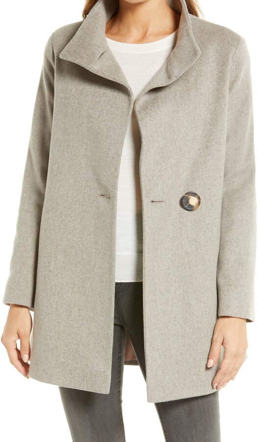 fleurette teddy wool coat