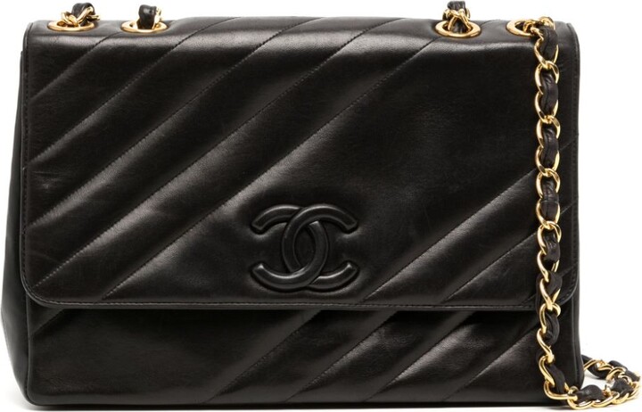 Chanel Pre Owned CC Classic Flap shoulder bag - ShopStyle