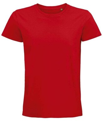 SOLS SOLS Unisex Adult Pioneer Organic T-Shirt (Red) - ShopStyle Activewear  Shirts