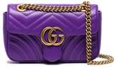 Gucci mini sac porté épaule GG Marmont matelassé