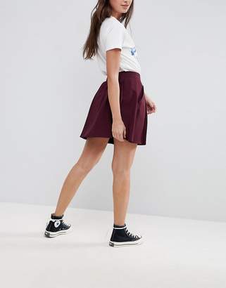 ASOS Design Tailored Mini Pleated Skirt