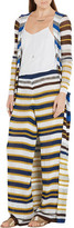 Thumbnail for your product : Missoni Striped Crochet-Knit Wide-Leg Pants