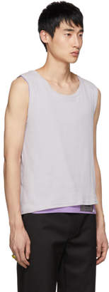 Off-White Keenkee and Purple Layered Tank Top