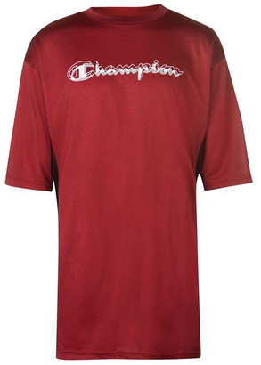 mens red champion shirt