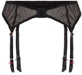 Thumbnail for your product : New Look Kelly Brook Red Embroidered Suspenders