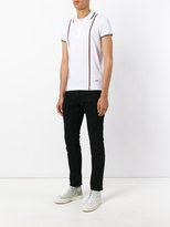 Thumbnail for your product : DSQUARED2 plaid-trimmed polo shirt