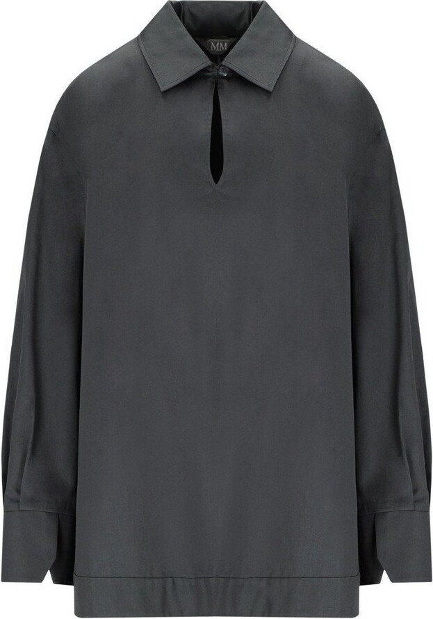 MM By Max Mara Abano Long-Sleeved Blouse
