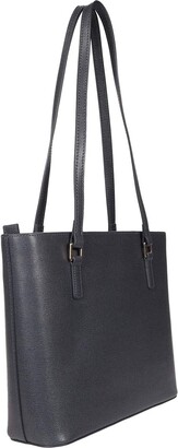 Dooney & Bourke Saffiano Shopper (Dark Grey) Handbags
