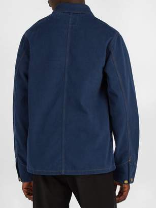 Acne Studios Cotton Workwear Jacket - Mens - Blue