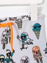 Thumbnail for your product : Stella McCartney Kids Monster Ice Cream swim shorts