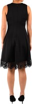 Thumbnail for your product : Donna Ricco Scalloped Lace Hem Dress