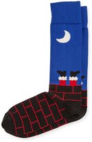 Thumbnail for your product : Neiman Marcus CHIMNEY SOCK