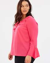 Thumbnail for your product : Evans Frill Front Top