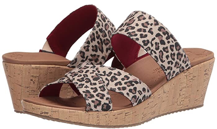leopard print sandals size 11
