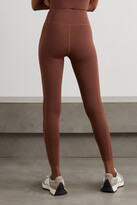 Thumbnail for your product : Abysse + Net Sustain Earle Stretch-repreve Leggings - Brown