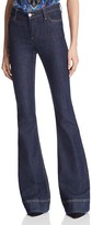 Thumbnail for your product : Alice + Olivia Kayleigh Bell Bottom Jeans in Dark Indigo
