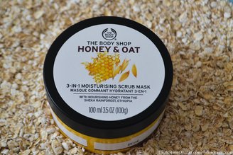 The Body Shop Honey & Oat 3 In 1 Scrub Mask (100 ml)