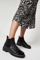 Thumbnail for your product : Dorothy Perkins Women's Wide Fit Mac Quilt Design Chelsea Boot - black - 4