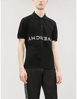Thumbnail for your product : Givenchy Logo-print cotton-piqué polo shirt