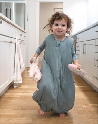 Gunamuna günamüna® Toddler Sleep Bag Walker Bamboo Rayon Potty Zipper 1.0  TOG - Heather Grey - ShopStyle Girls' Pajamas