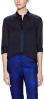 Thumbnail for your product : Jenni Kayne Flange Top with Silk Trim