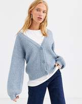 Thumbnail for your product : Ichi pointelle cardigan