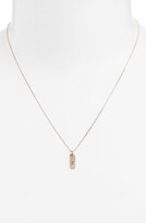 Thumbnail for your product : Nashelle 'Mini Initial' 14k-Gold Fill Bar Necklace