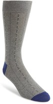 Thumbnail for your product : Cole Haan Dotted Pinstripe Socks