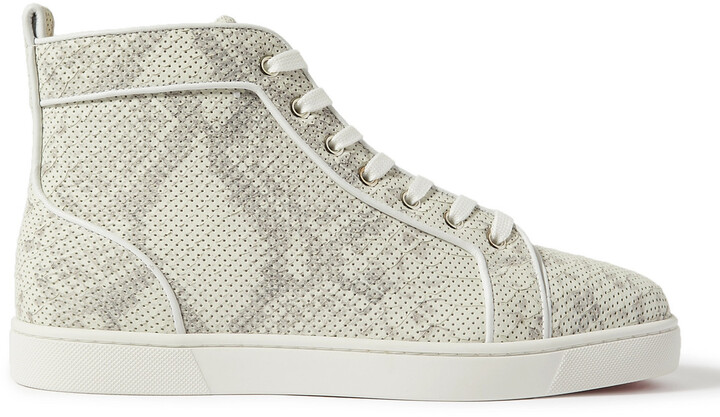 Witte Christian Louboutin Sneakers voor Heren • • Dresscode.nl