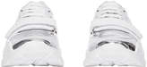 Thumbnail for your product : Burberry Men's Ramsey Metallic Leather Chunky Sneakers