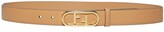 Thumbnail for your product : Fendi FF Logo Plaque Buckle Belt