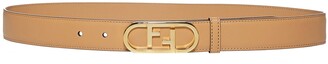 Fendi FF Logo Plaque Buckle Belt