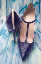Thumbnail for your product : Sarah Jessica Parker 'Blythe' Leather T-Strap Mary Jane Pump (Women)
