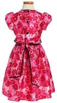 Thumbnail for your product : Oscar de la Renta Wild Roses Mikado Party Dress