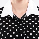 Thumbnail for your product : House of Fraser Jolie Moi Contrast Collar Long Shirt